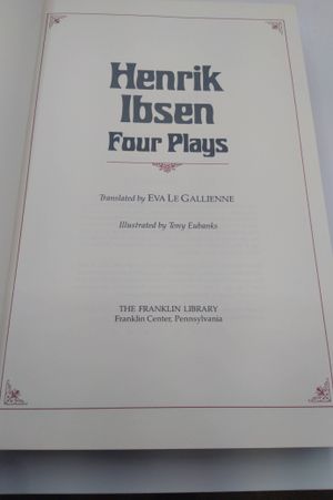 Henrik Ibsen Four Plays image number 2
