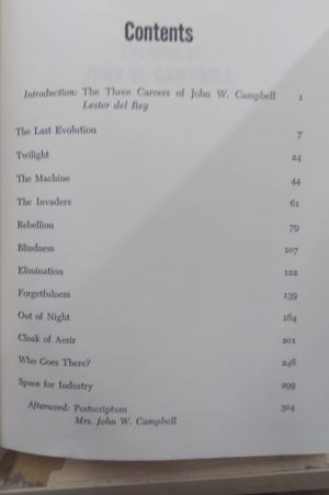 The Best of John W. Campbell image number 1