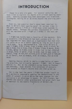 Larsen's Opening: 1 P-QN3 image number 1
