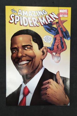 The Amazing Spider-Man #583 (Obama Variant) image number 0