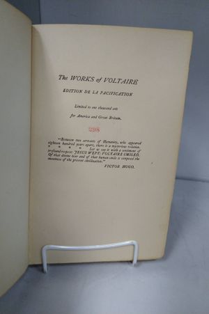 The Works of Voltaire image number 2