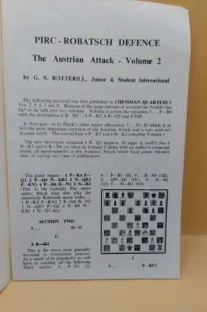 Pirc-Robatsch Defense 1969: the Austrian Attack-Volume 2 image number 1