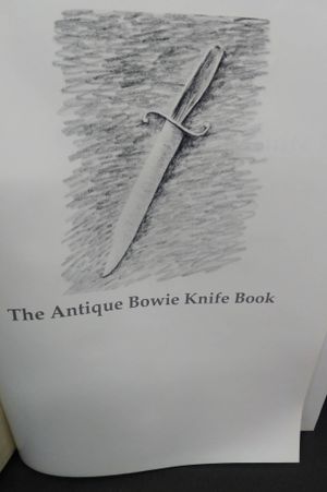 The Antique Bowie Knife Book image number 2