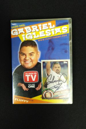 Gabriel Iglesias Demo Reel and Trading Card Signed image number 0