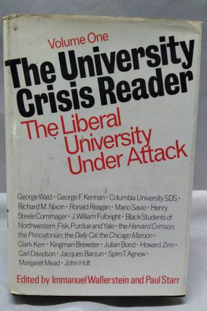 The University Crisis Reader: Two Volumes image number 0