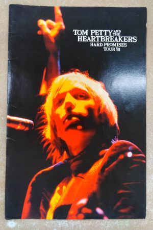 Tom Petty and the Heartbreakers 1981 Hard Promises Tour Program image number 0