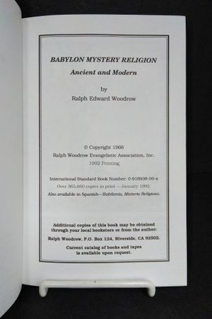 Babylon Mystery Religion image number 1