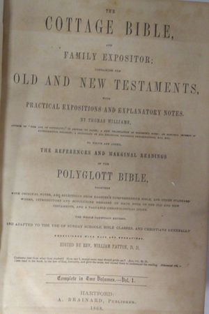 The Cottage Bible and Family Expositor (2 Volume Set)  image number 0