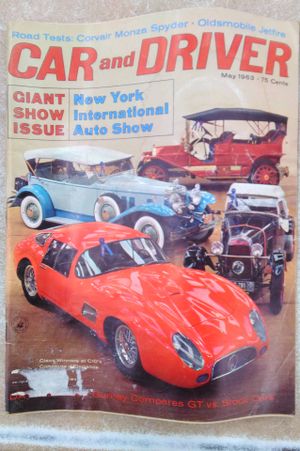 Car and Driver Magazine May 1963 image number 0
