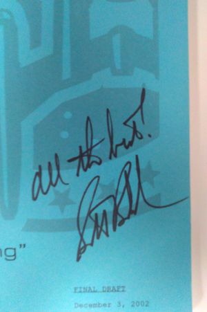 Star Trek: Enterprise Script Signed by Scott Bakula image number 1