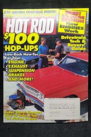 Hot Rod Magazine June 95 image number 0