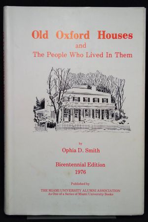 Old Oxford Houses and the People Who Lived in Them image number 0