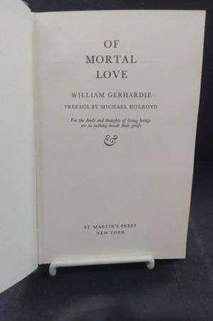 Of Mortal Love image number 1