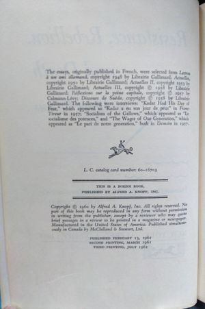 Resistance, Rebellion, and Death image number 1