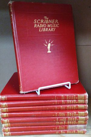 The Scribner Radio Music Library 9 Volumes image number 0