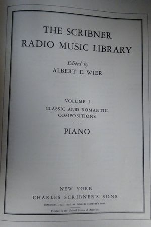 The Scribner Radio Music Library 9 Volumes image number 1