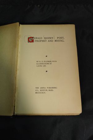 Gerald Massey: Poet, Prophet and Mystic. image number 1