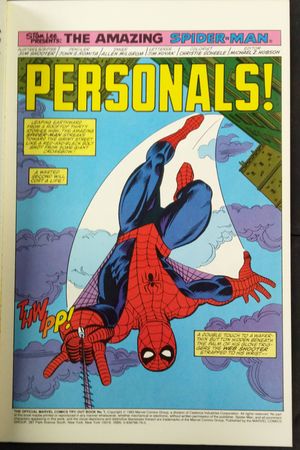 The Official Marvel Comics Try-Out book (No. 1) image number 0