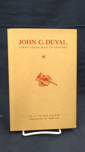 John C. Duval First Texas Man of Letters image number 0
