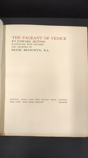 The Pageant of Venice image number 1