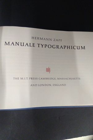 Typographicum Manuale image number 1
