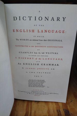 Johnson's Dictionary image number 2