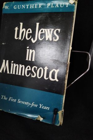 The Jews in Minnesota the First Seventy-five Years image number 0