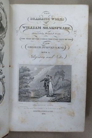 The Dramatic Works of William Shakespeare image number 0