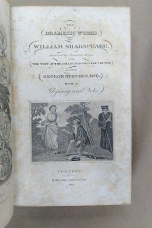 The Dramatic Works of William Shakespeare image number 1