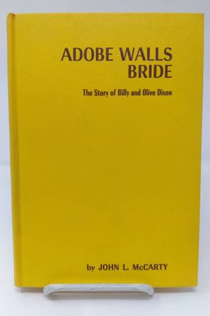 Adobe Walls Bride: The Story of Billy and Olive Dixon image number 0