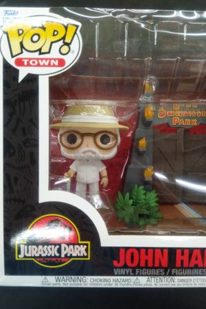 Funko POP! Town #30 Jurassic Park John Hammond with Gates, Target Exclusive image number 0