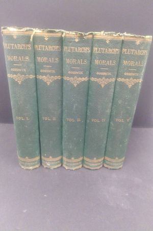 Plutarch's Morals (5 Volumes) image number 0