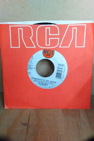 ALABAMA 45 RPM JUKEBOX IN MY MIND / FIRE ON FIRE image number 0