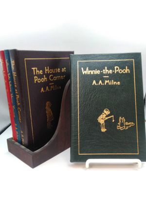 Easton Press Winnie the Pooh set: Winnie the Pooh, The House at Pooh Corner, When We Were Very Young, and Now We Are Six image number 1