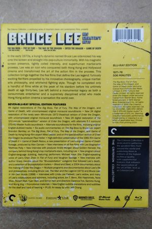 Bruce Lee: His Greatest Hits (The Big Boss / Fist of Fury / The Way of the Dragon / Enter the Dragon / Game of Death) (The Criterion Collection) [Blu- image number 1
