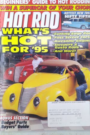 Hot Rod Magazine Jan 1995 image number 0