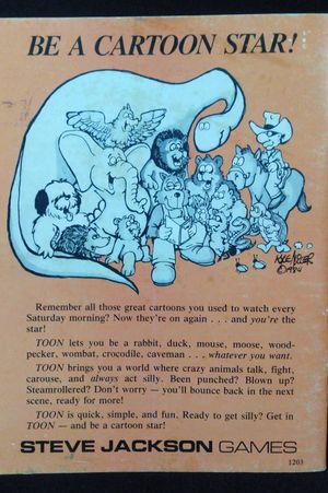 Toon: The Cartoon Roleplaying Game image number 2