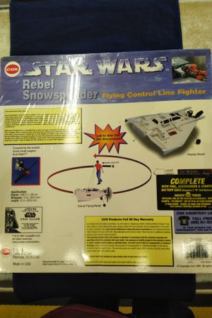 Star Wars Rebel Snowspeeder Flying Control Line Fighter image number 1