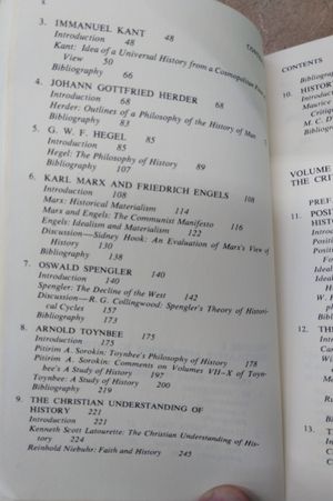 Ideas of History: Volume One: Speculative Approaches to History image number 1