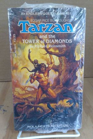 Tarzan & the Tower of Diamonds # (A Pick a path to adventure book) image number 0