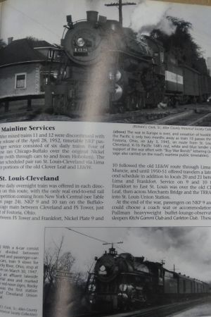 Nickel Plate Road Passenger Service: The Postwar Years image number 1