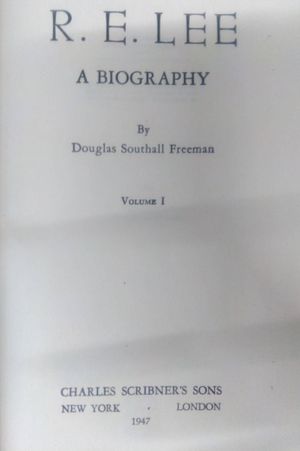 R.E. Lee: A Biography image number 1