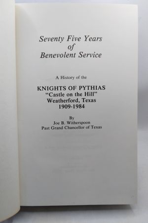 Seventy Five Years of Benevolent Service image number 1