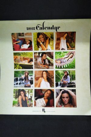 Jana Kramer 2012 Calendar image number 1