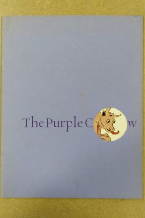 The Purple Cow and Other Poems  image number 0