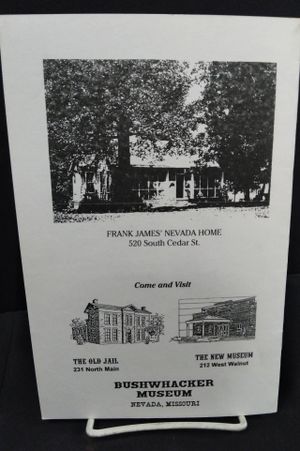 He Walked Like a Cat: Frank James in Nevada, Missouri image number 1