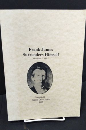 Frank James Surrenders Himself October 5, 1882 image number 0