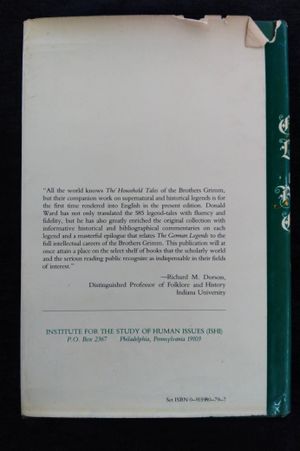 The German Legends of the Brothers Grimm Vol. 1 image number 1