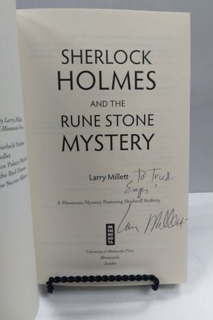 Sherlock Holmes and the Rune Stone Mystery (Fesler-Lampert Minnesota Heritage) image number 2