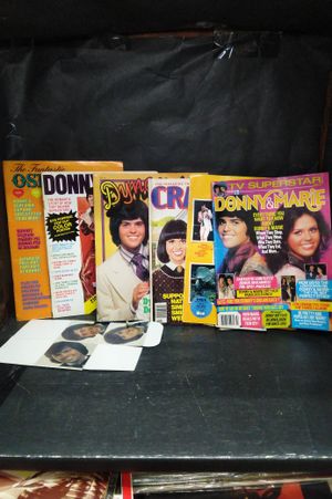 Osmond Magazine Lot of 6 Magazines image number 0